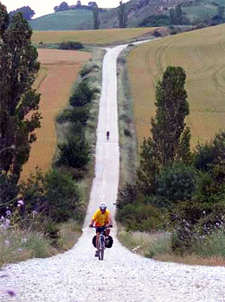 Spain-Castilllia-Roncesvalles to Burgos Cycling along the Camino